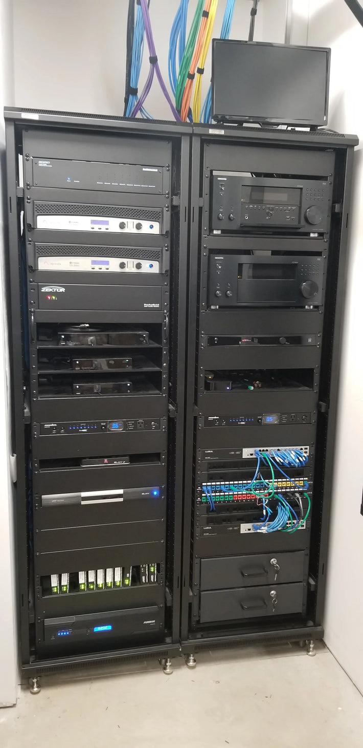 Av Equipment Rack Swing Rack Rack Installations & AV Equipment Racks | Avera – Avera Media Group