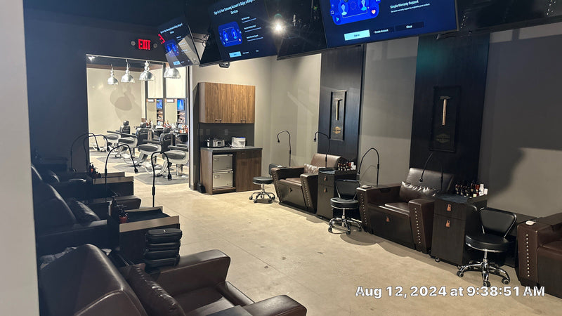 Lounge seating area