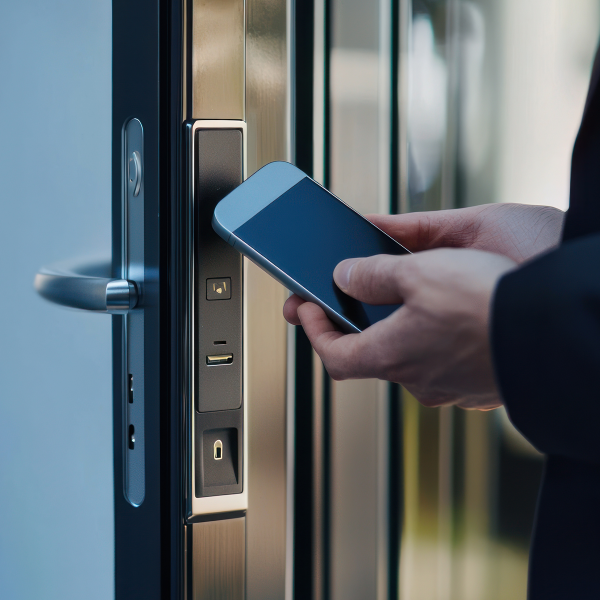 Smart lock and access control installation on Cleveland's East Side