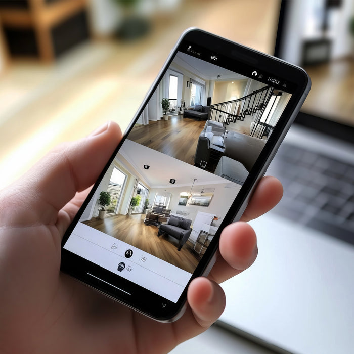Security cameras and alarm systems