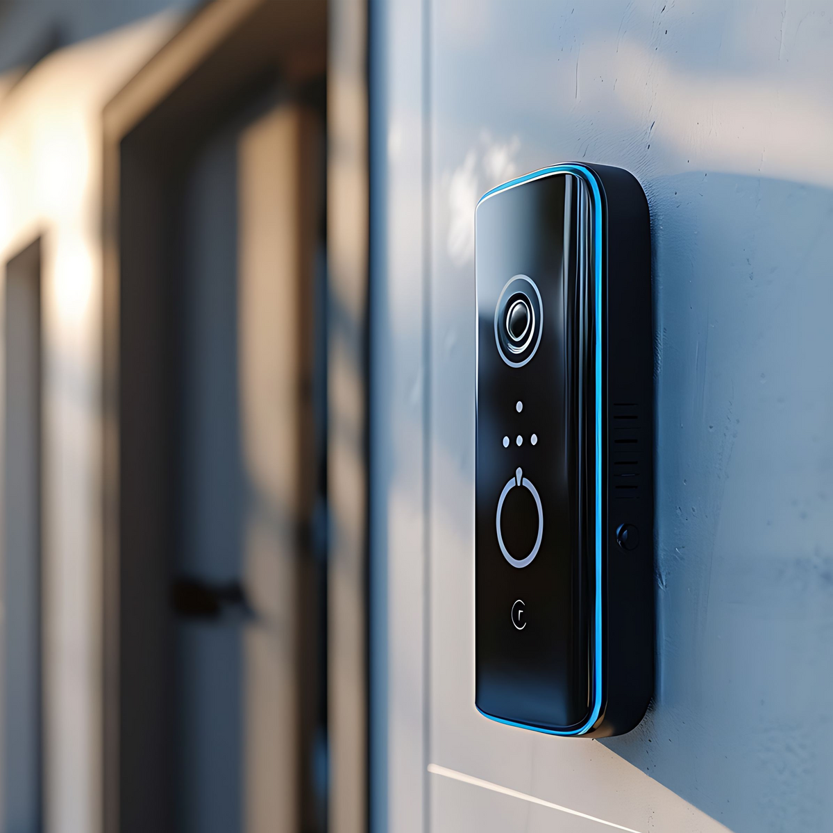 Video doorbell installation in Hudson, Ohio